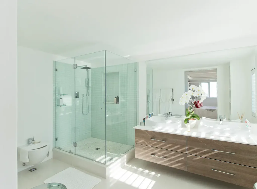 glass shower enclosures - bathroom remodeling - st. louis mo