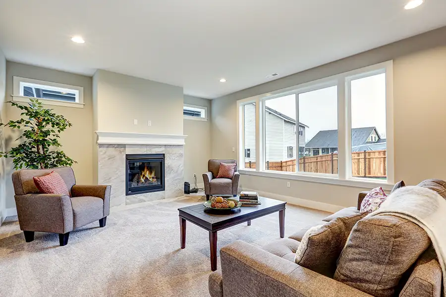 remodeled living room Washington, MO