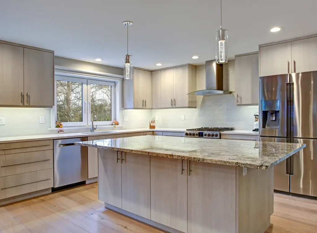 kitchen island installation st. louis missouri