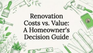 Decorative title card illustration around article title