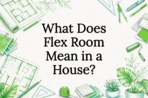 Decorative title card illustrating home remodeling theme
