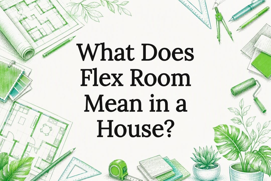 Decorative title card illustrating home remodeling theme