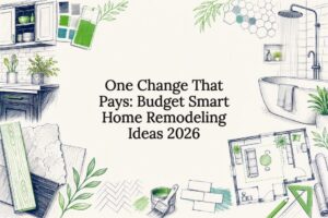 Decorative smart remodeling title card
