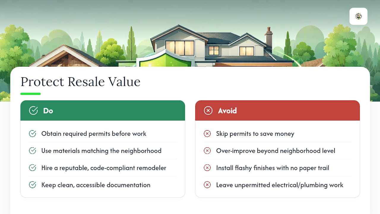 Does Remodeling Actually Increase Home Value? — overview diagram