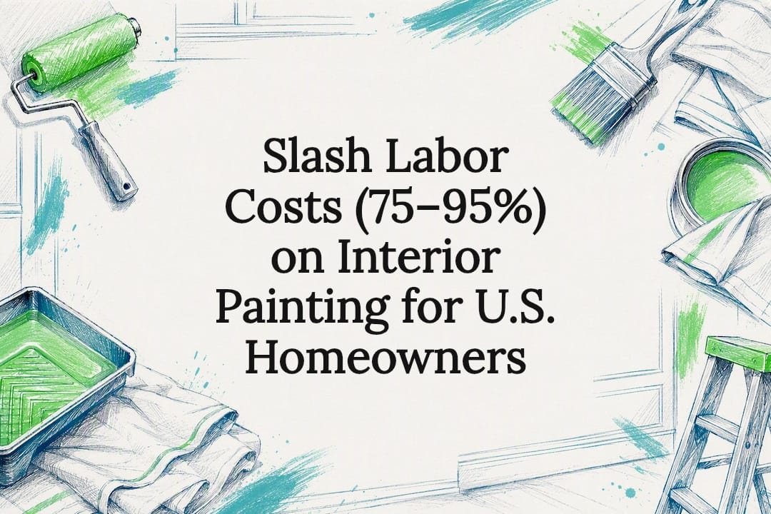 Decorative interior painting title card