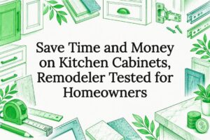 Kitchen cabinet remodeling title card
