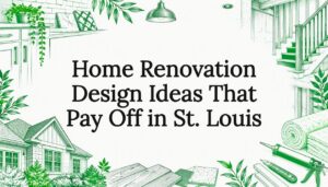 Hand-drawn home renovation title card