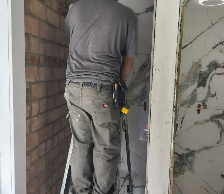 Shower Marble Tile Work St. Louis MO